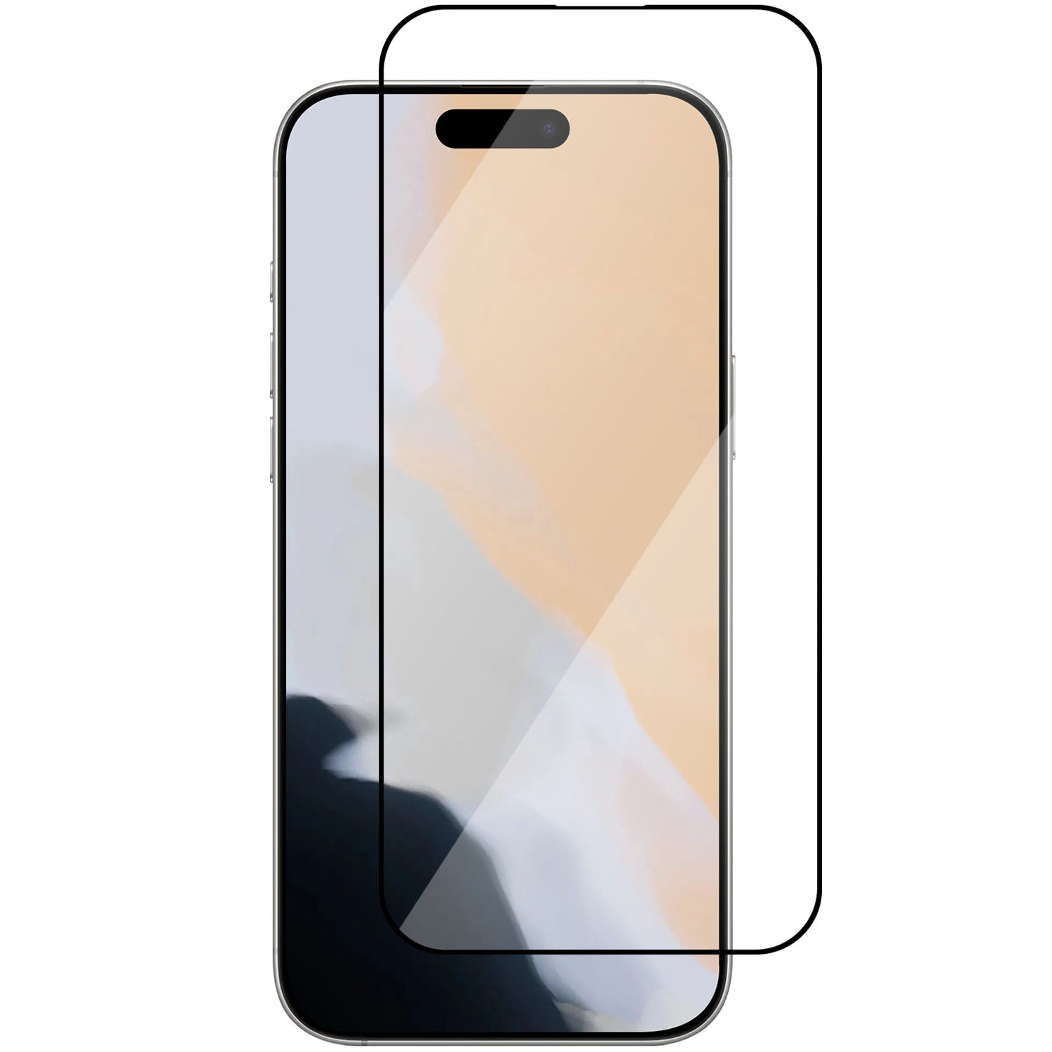 iPhone 17 Screen Protector, Full Coverage Tempered Glass