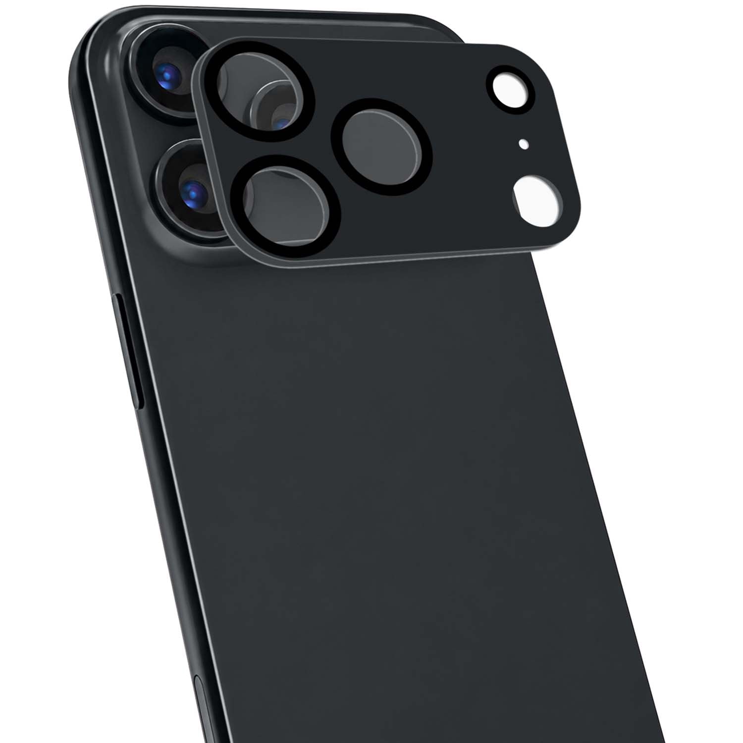 iPhone 18/17 Pro Camera Lens Protector, Dark Silver