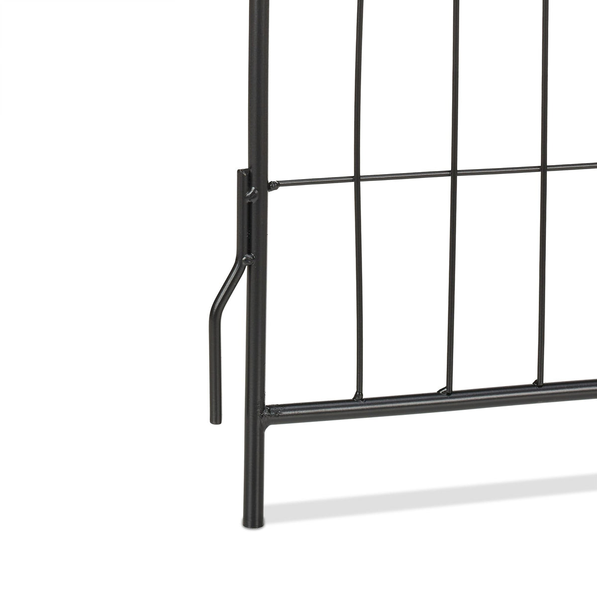 iron garden fence in 4 parts