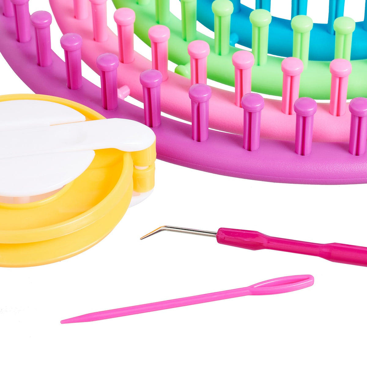 knitting ring set in 10 parts
