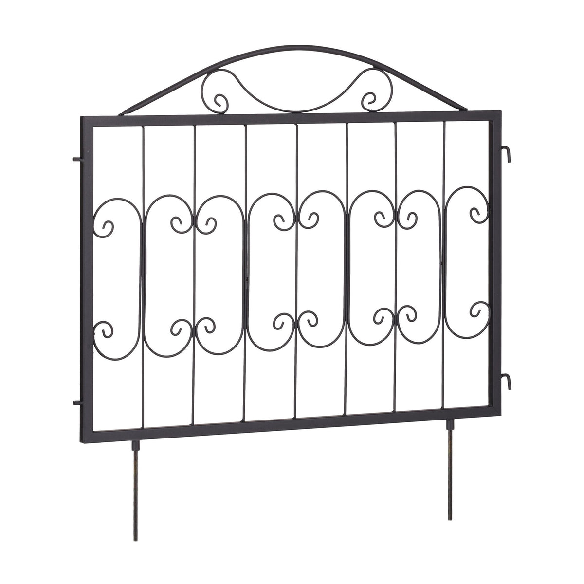 metal bed rail, 4 parts