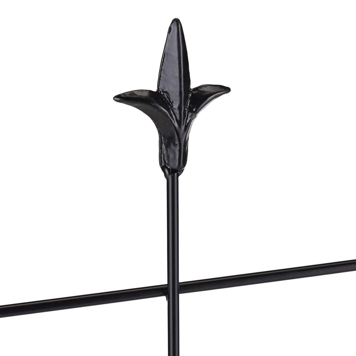 metal flower bed fence in 6 parts