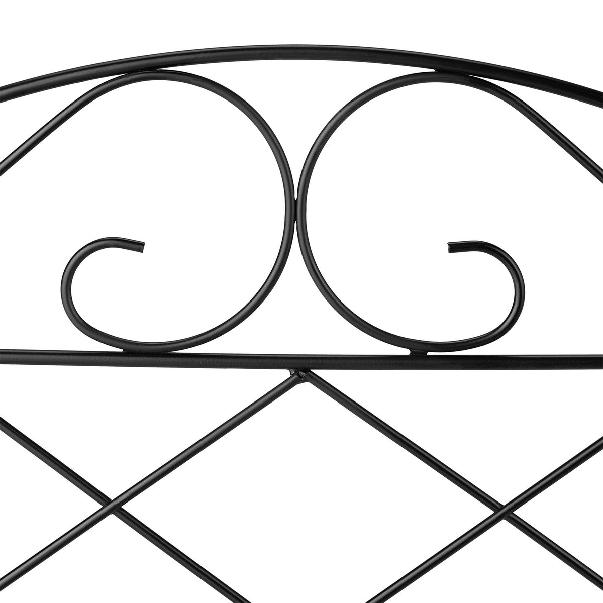 metal flower bed fence in 6 parts