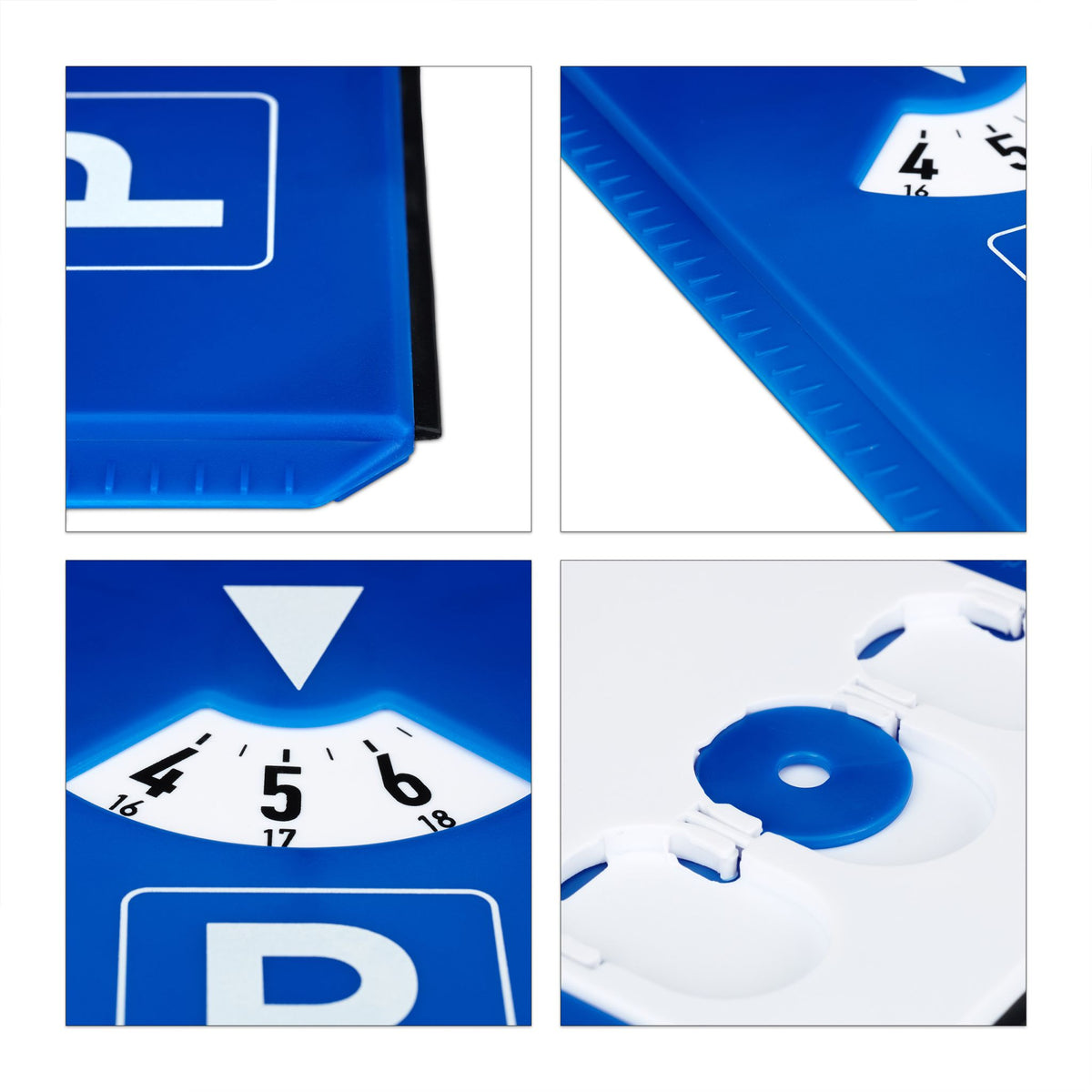 pack of 10 parking discs with ice scraper