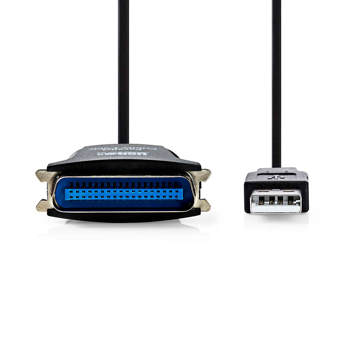 parallel cable | USB-A Male | Centronics 36-pin male | Nickel plated | 2.00 m | Round | PVC | Envelope