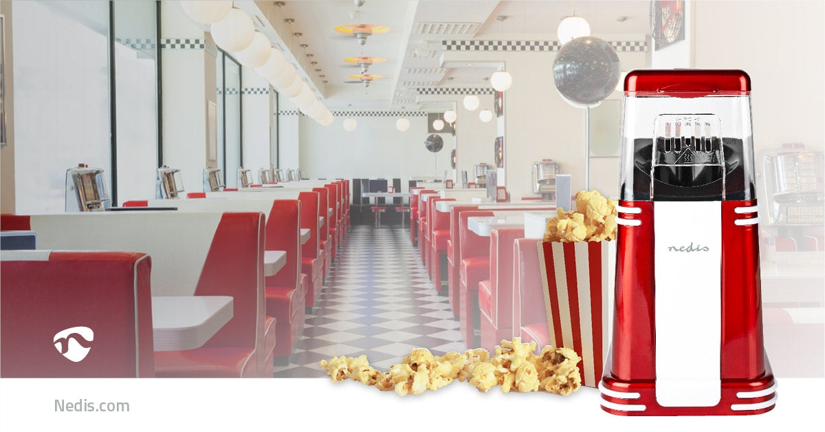 popcorn machine | 1200 W | 2 - 4 min | Red-white