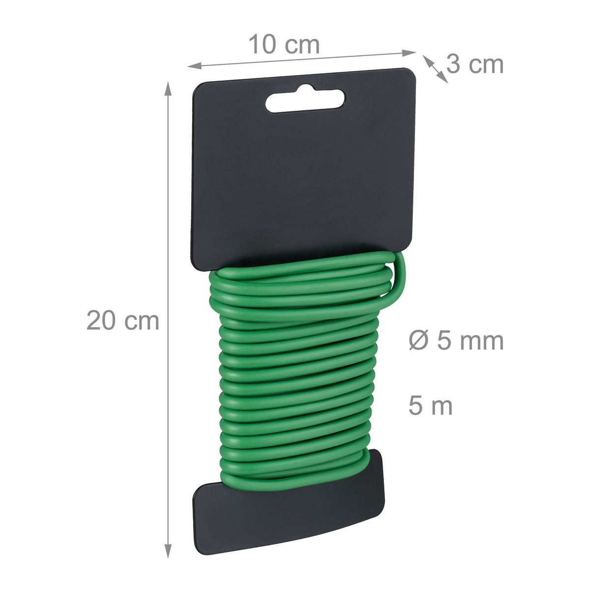 set of 10 garden wires 5 mm x 5 m