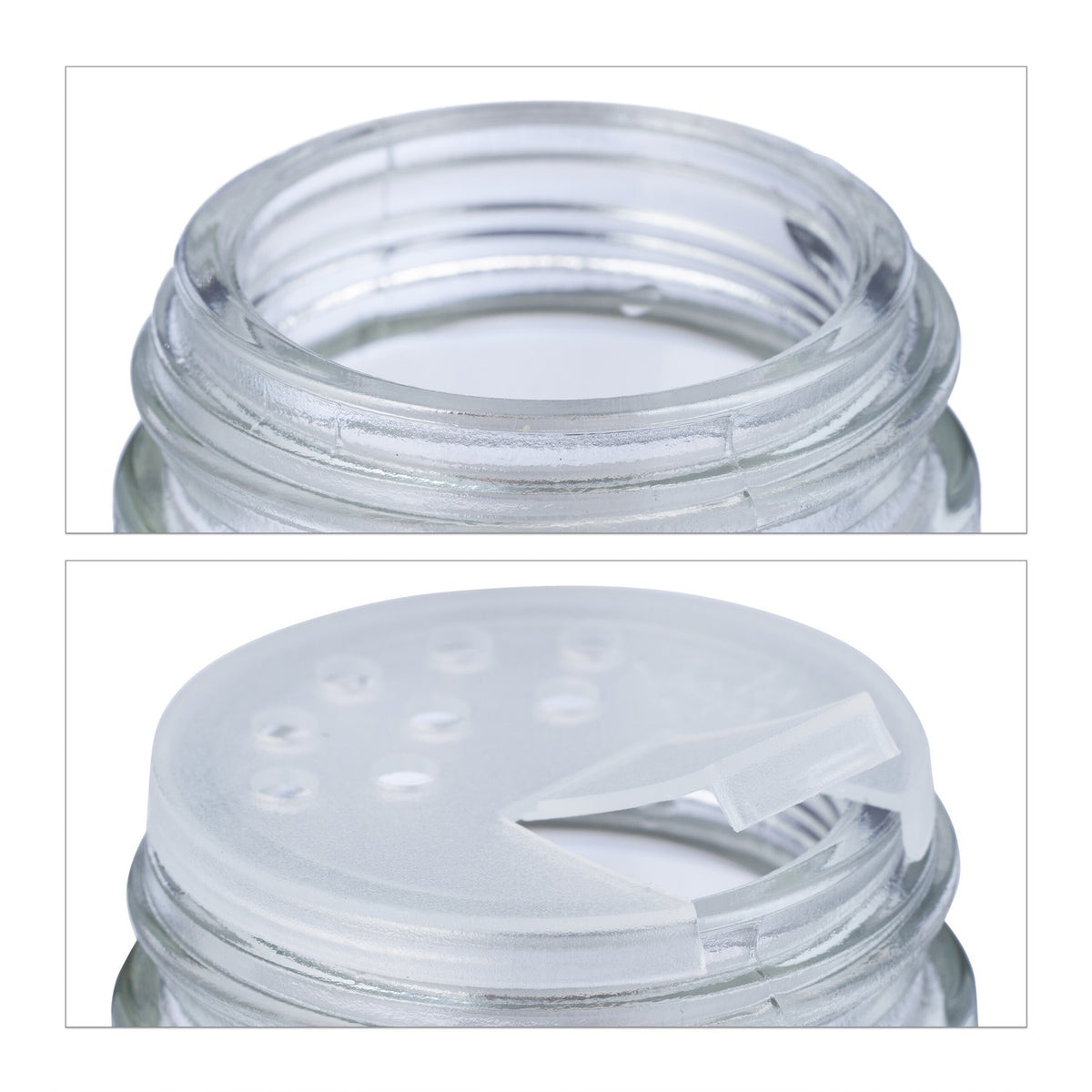 set of 10 spice jars
