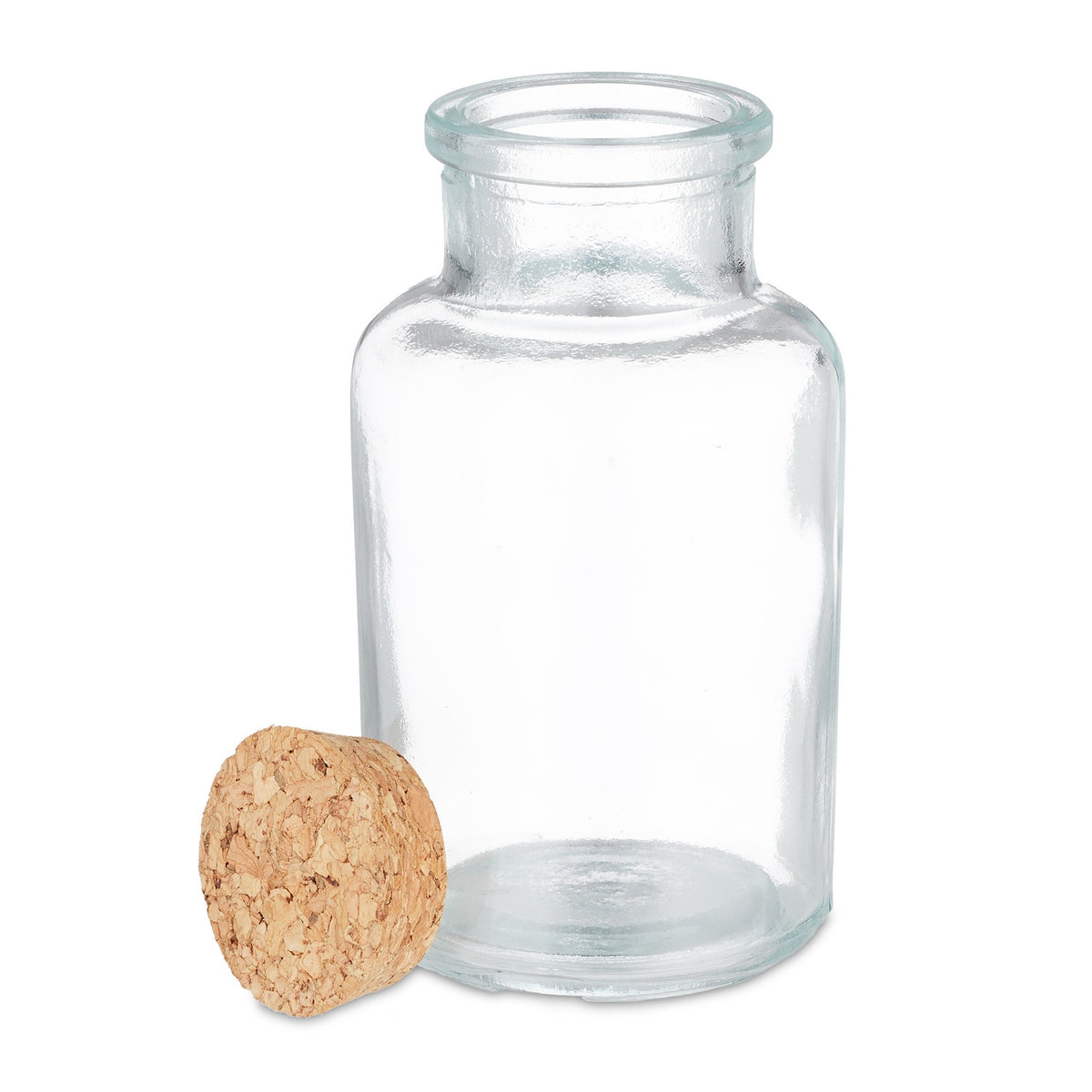 set of 16 spice jars with cork lids