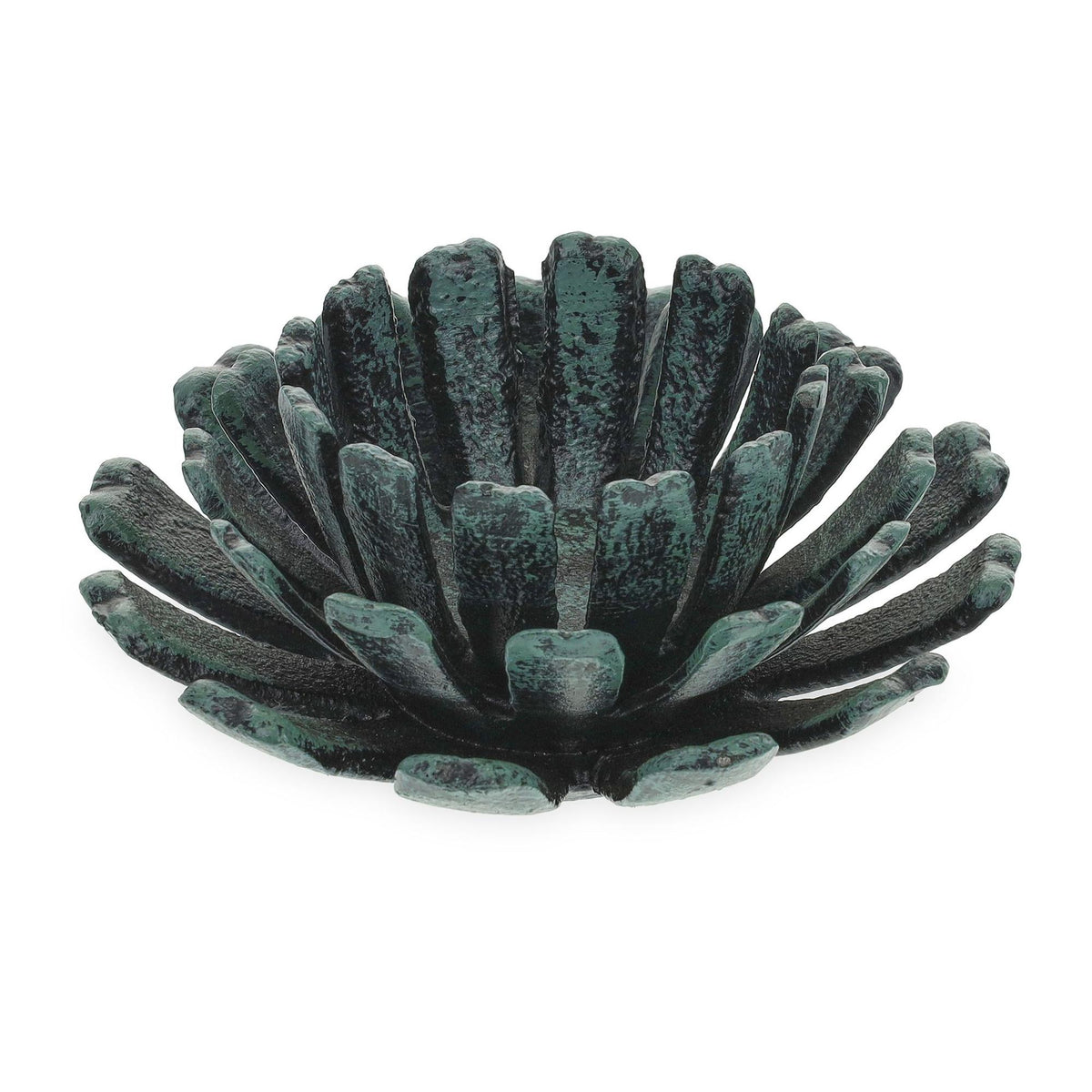 set of 2 flower-shaped tealight holders