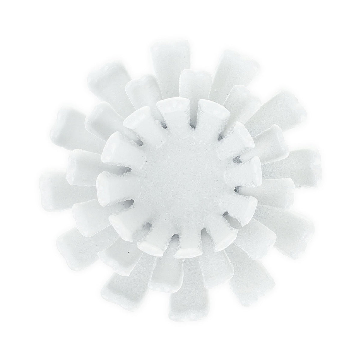 set of 2 flower-shaped tealight holders
