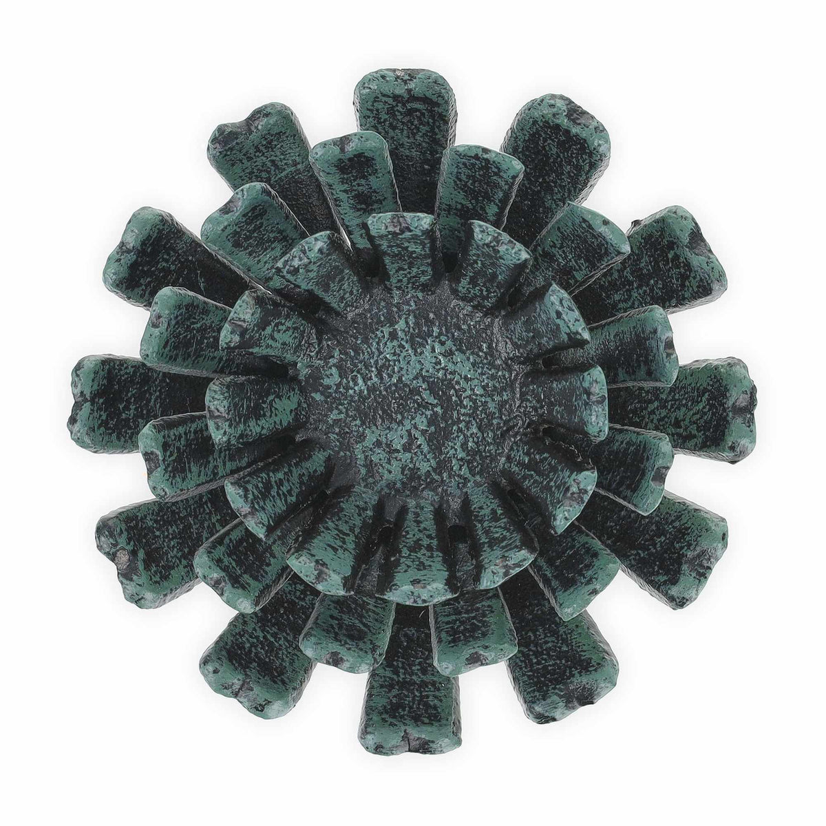 set of 2 flower-shaped tealight holders