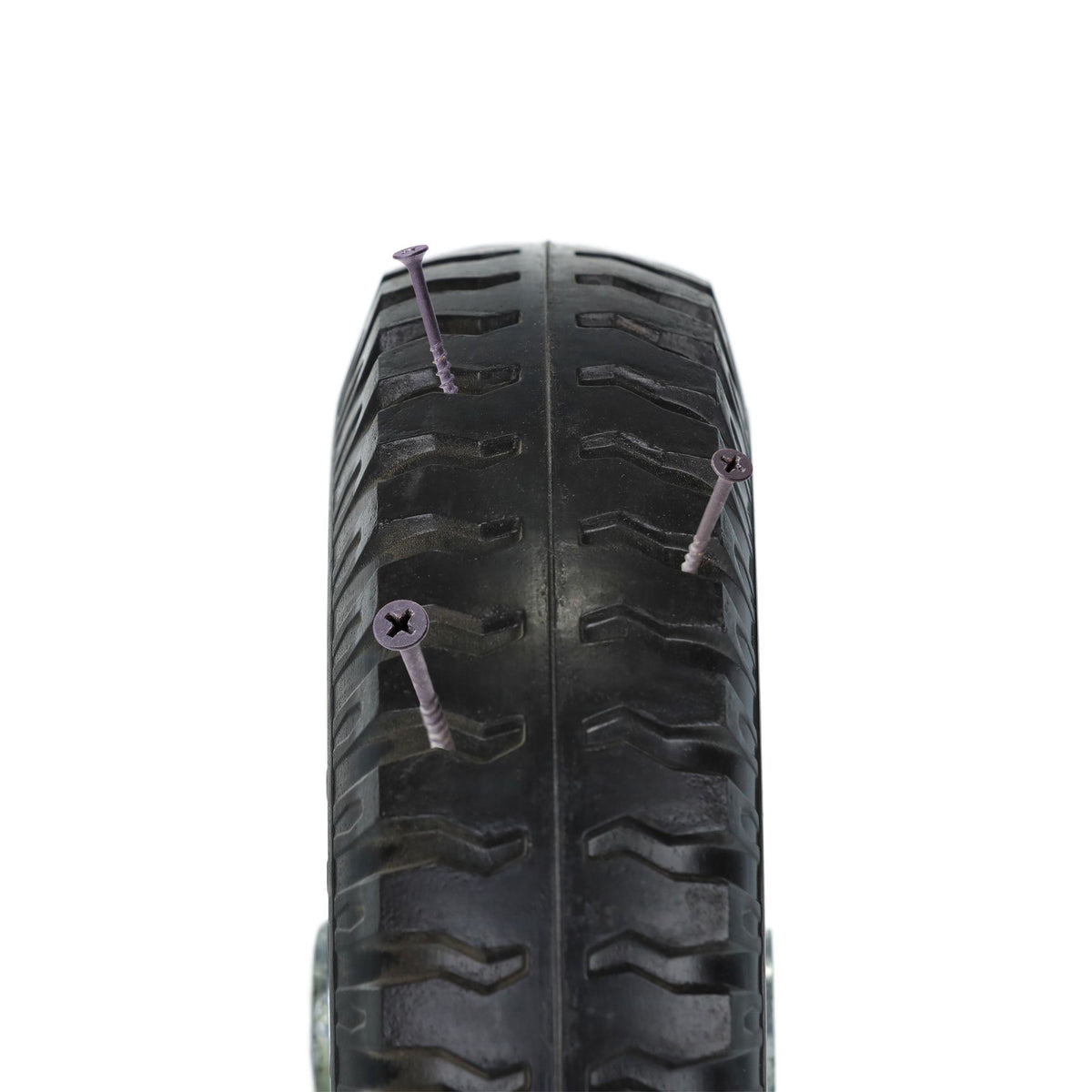 set of 2 wheelbarrow wheels 2.50-4