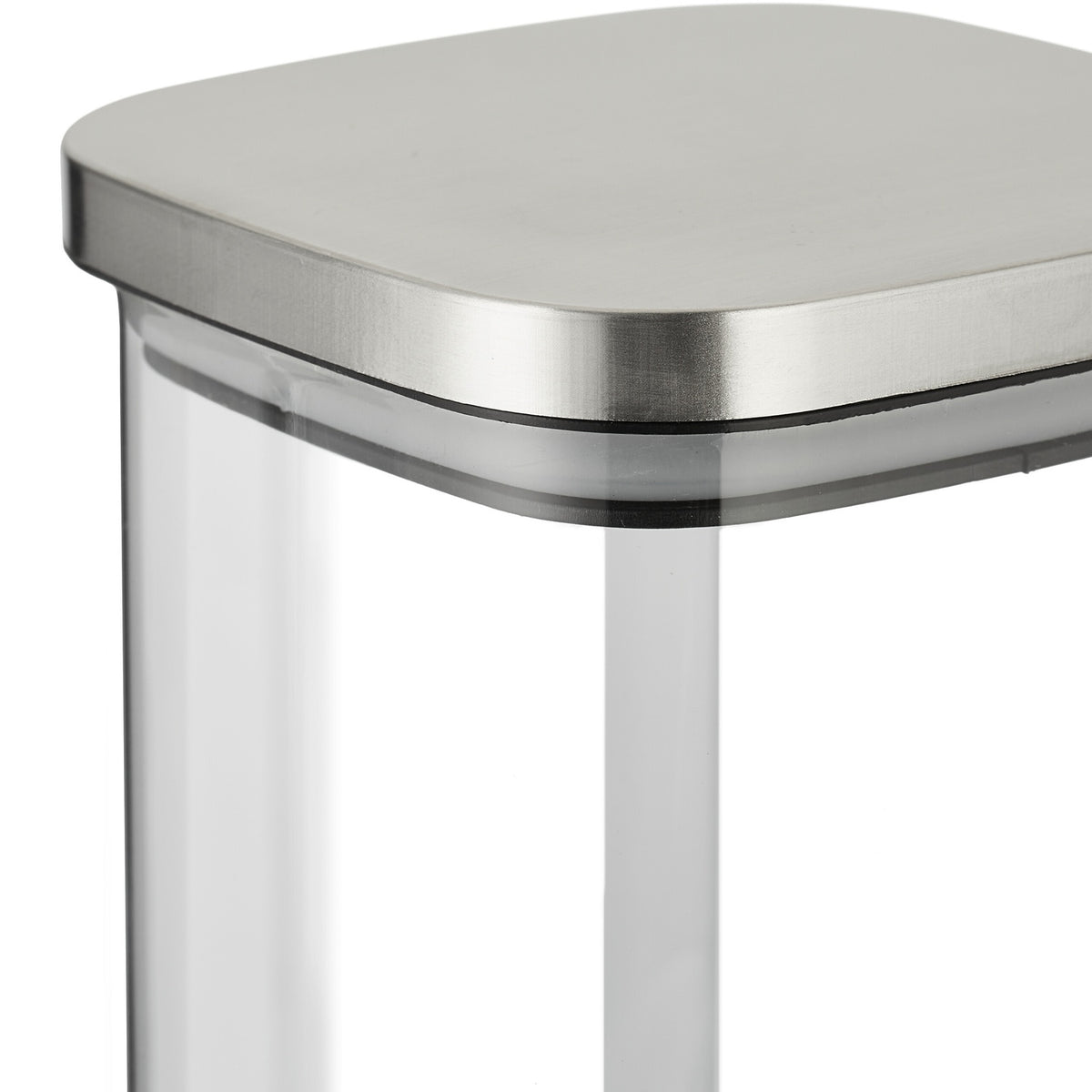 set of 3 storage jars with lids 1200 ml