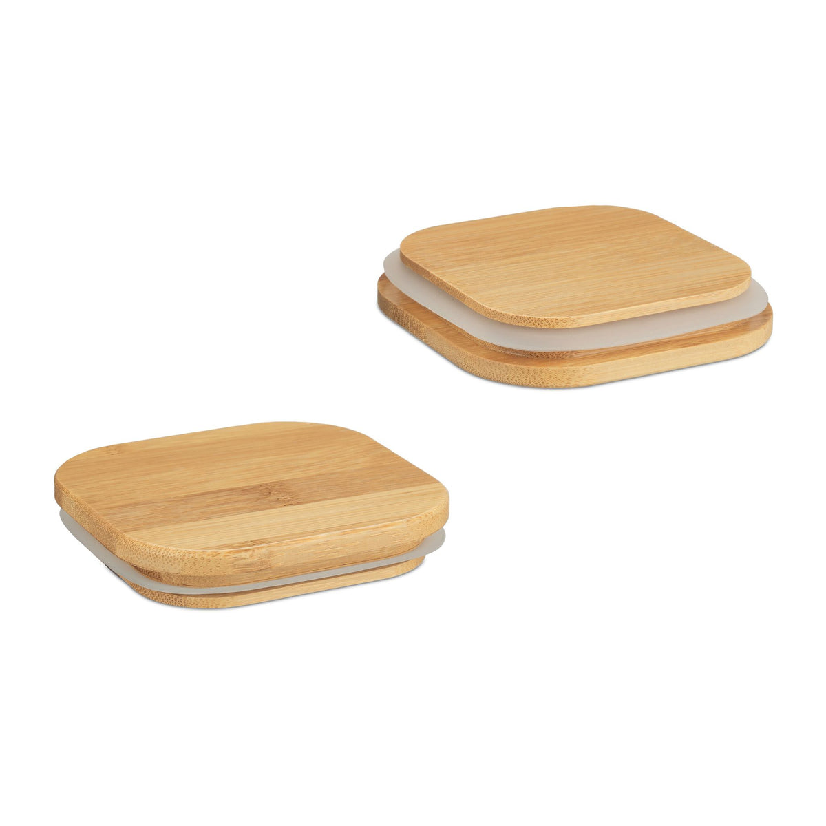 set of 3 storage jars with lids 900 ml