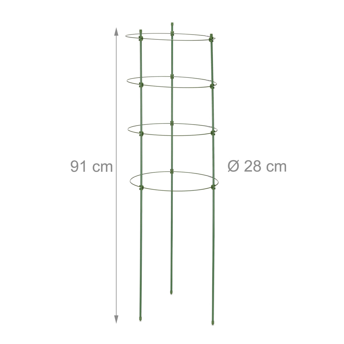 set of 3 tomato towers 91 cm