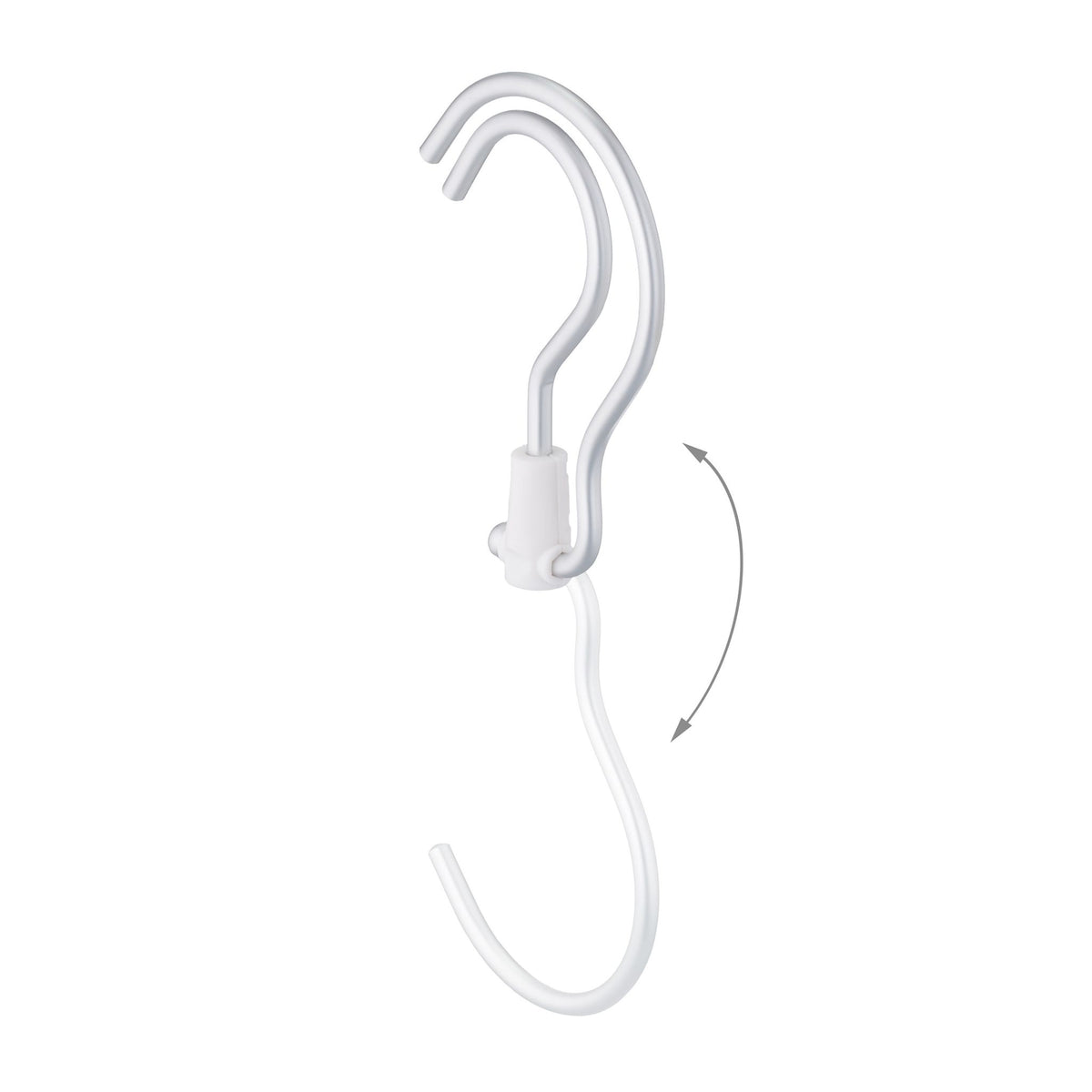 set of 5 clothes rail hooks
