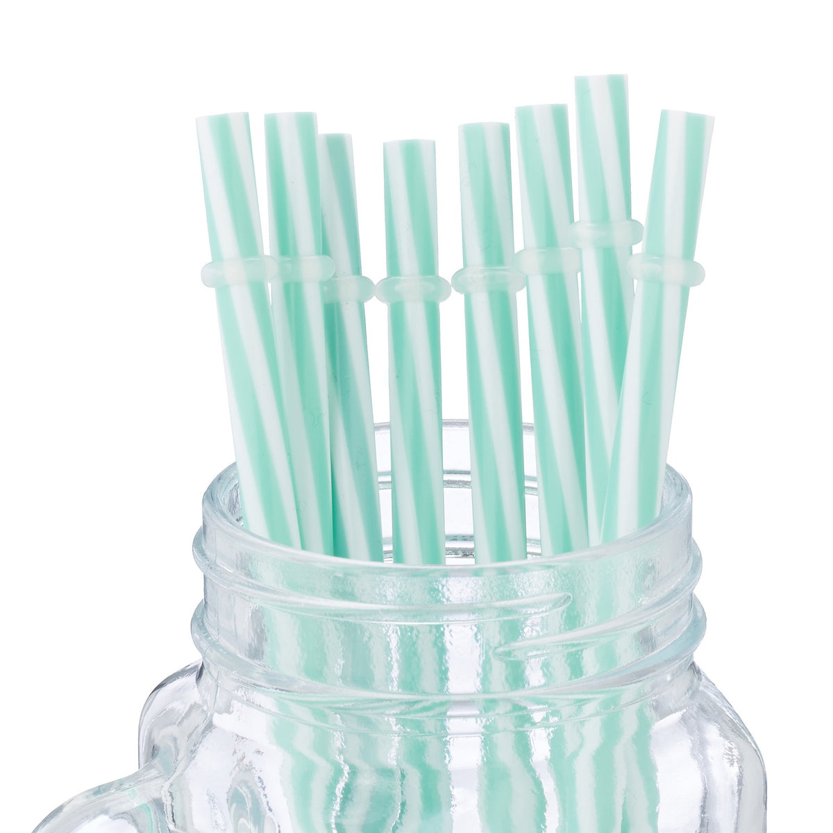 set of 8 drinking glasses with cactus lids